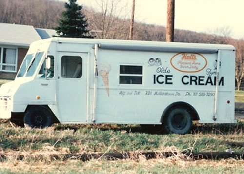 Hall's first ice cream truck